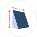 Extra-wide,  extra-sturdy support