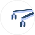 Easy-Rolling  Castor Wheels
