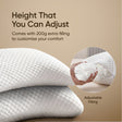 Frido Crescent Adjustable Pillow