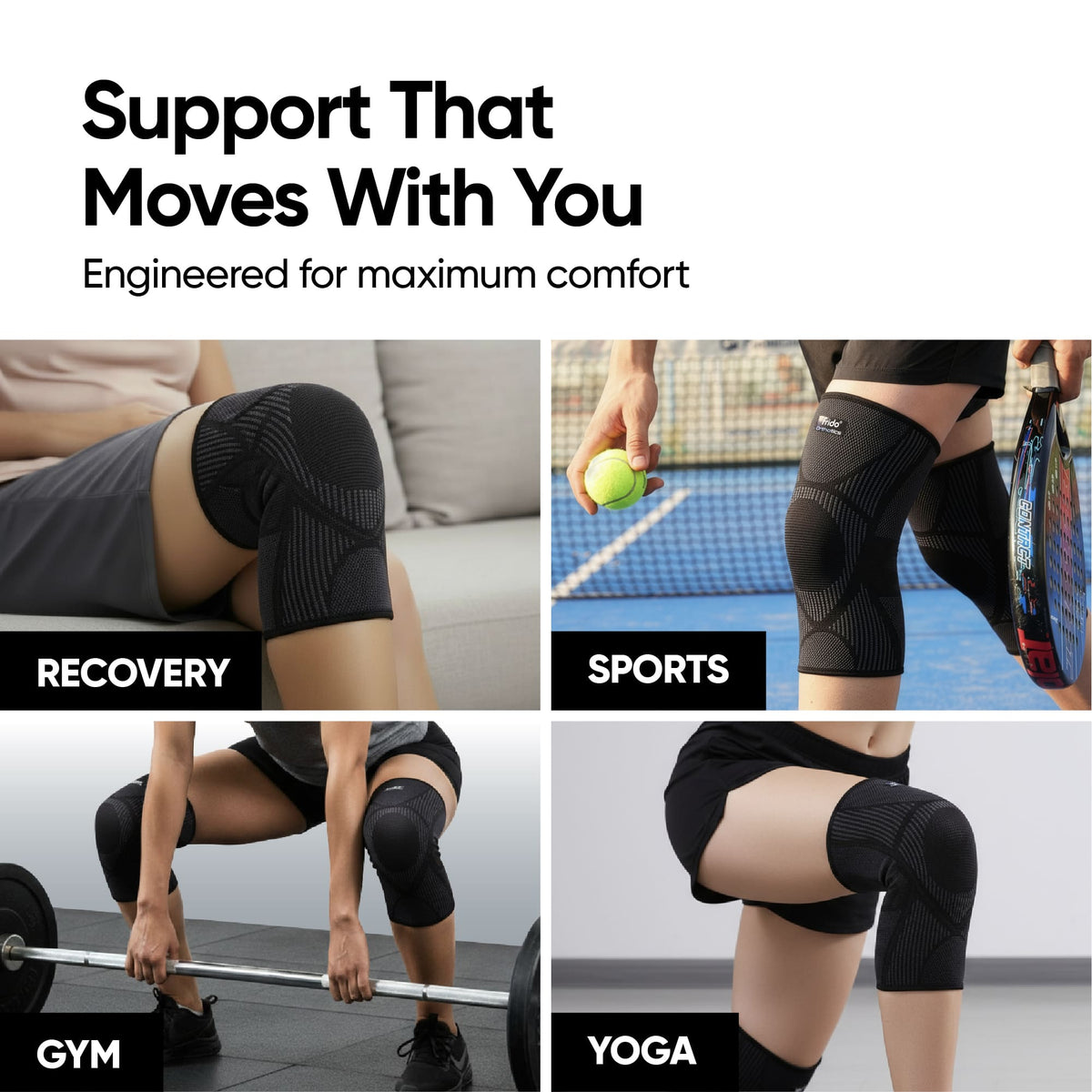 Frido Active Knee Cap Support