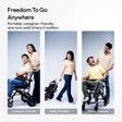 Frido Foldable Travel Wheelchair