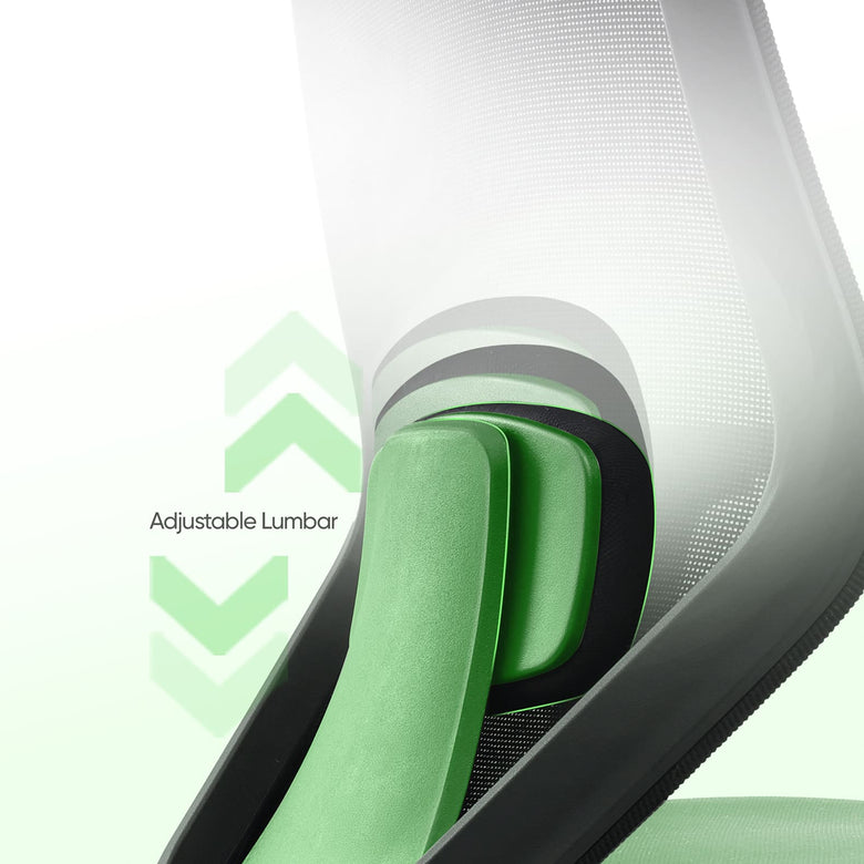 Relieves Back Pressure with Adjustable Lumbar Support