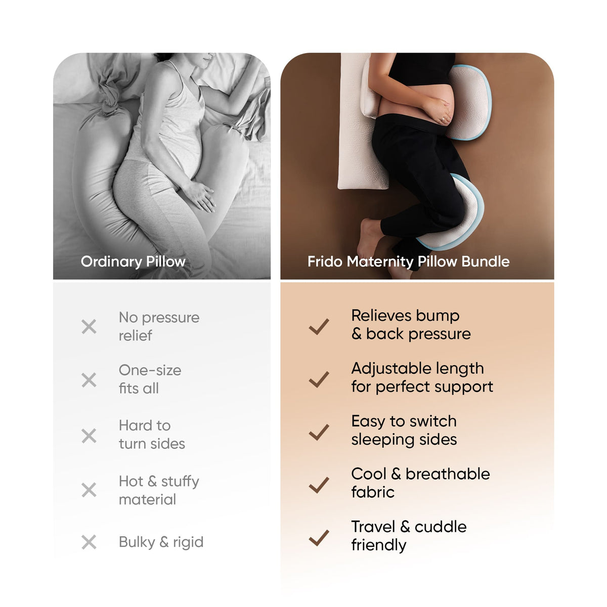 Frido Maternity Pillow Bundle Plus