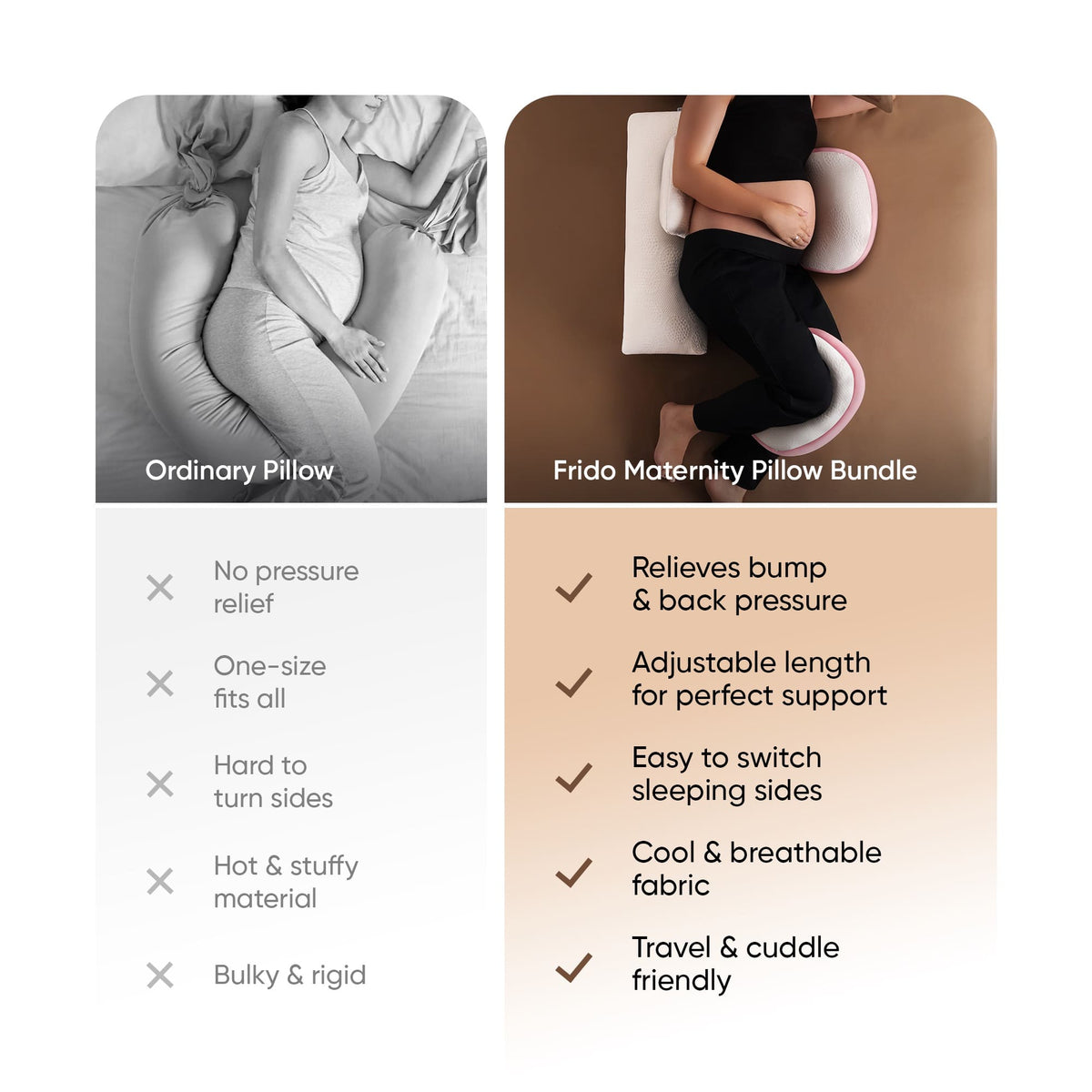 Frido Maternity Pillow Bundle Plus