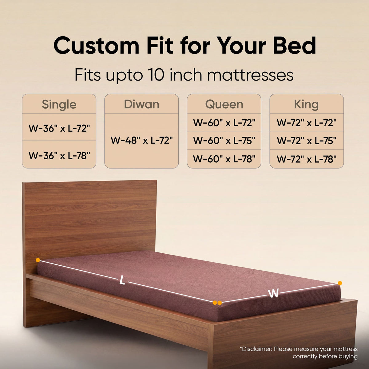 Frido Mattress Protector - Bamboo Terry Fabric