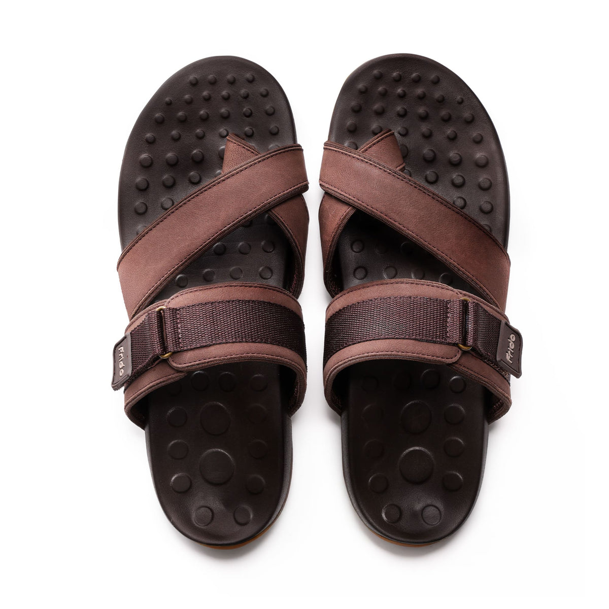 Frido Men's Orthotics Toe Ring Sandals