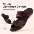 Frido Men's Orthotics Dual Strap Sandals