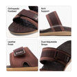 Frido Men's Orthotics Dual Strap Sandals