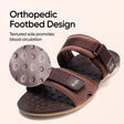 Frido Men's Orthotics Dual Strap Sandals