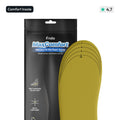 These cushioned insoles mold to your foot, providing personalized comfort, and soft cushioning.