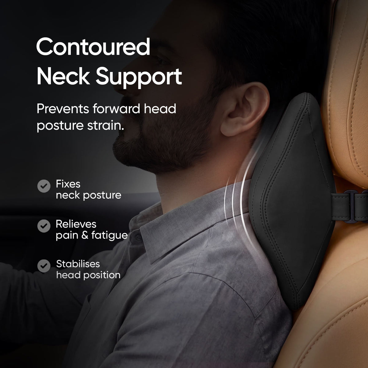 Frido Premium Car Neck Rest Cushion
