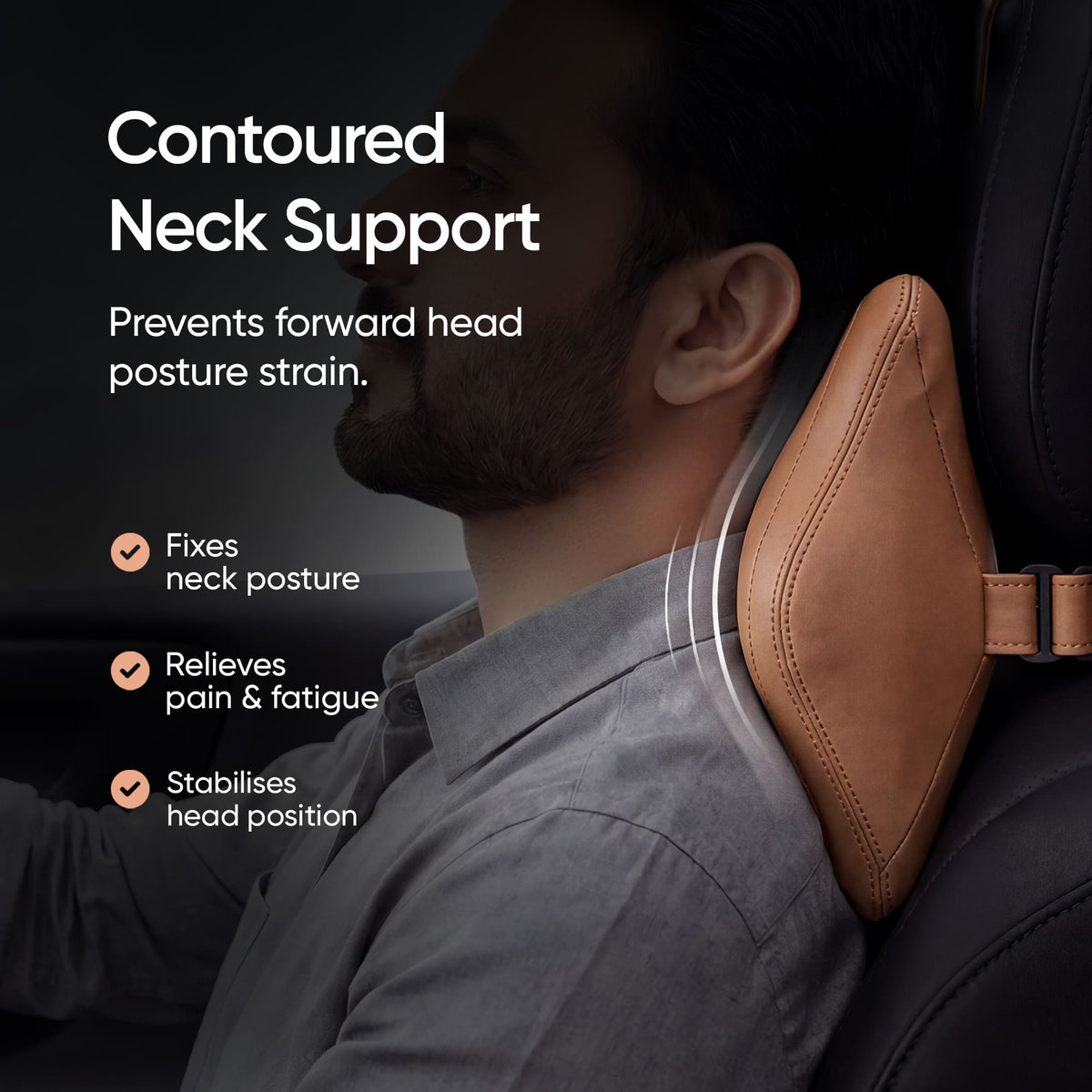 Frido Premium Car Neck Rest Cushion