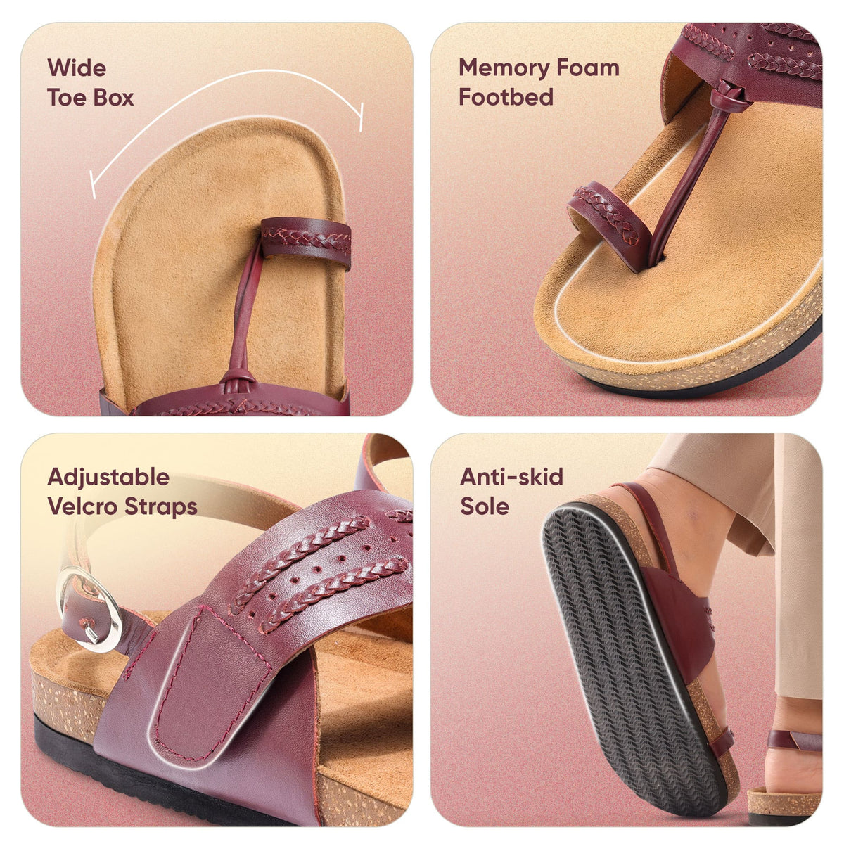 Frido Puneri Chappal - Women