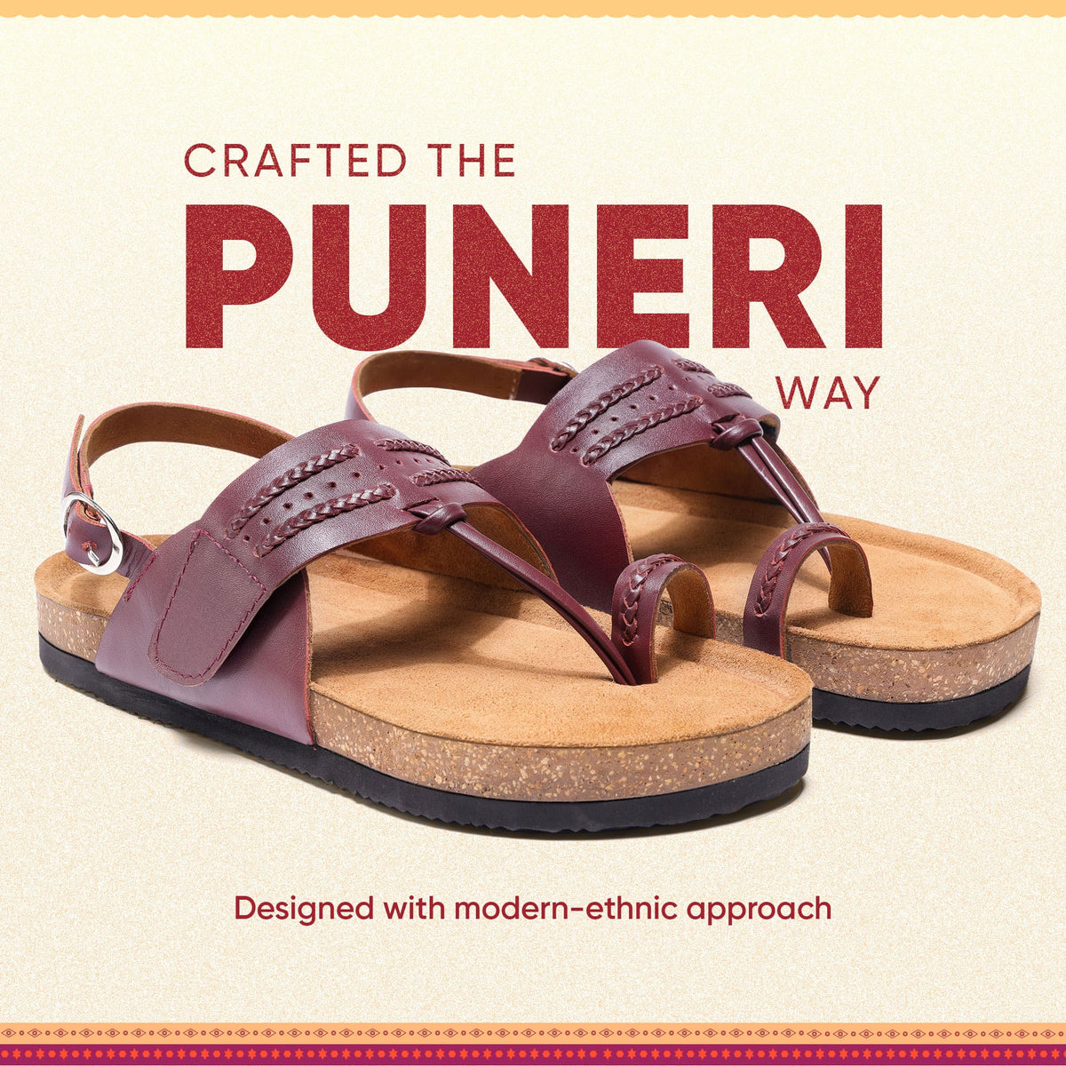 Frido Puneri Chappal - Women
