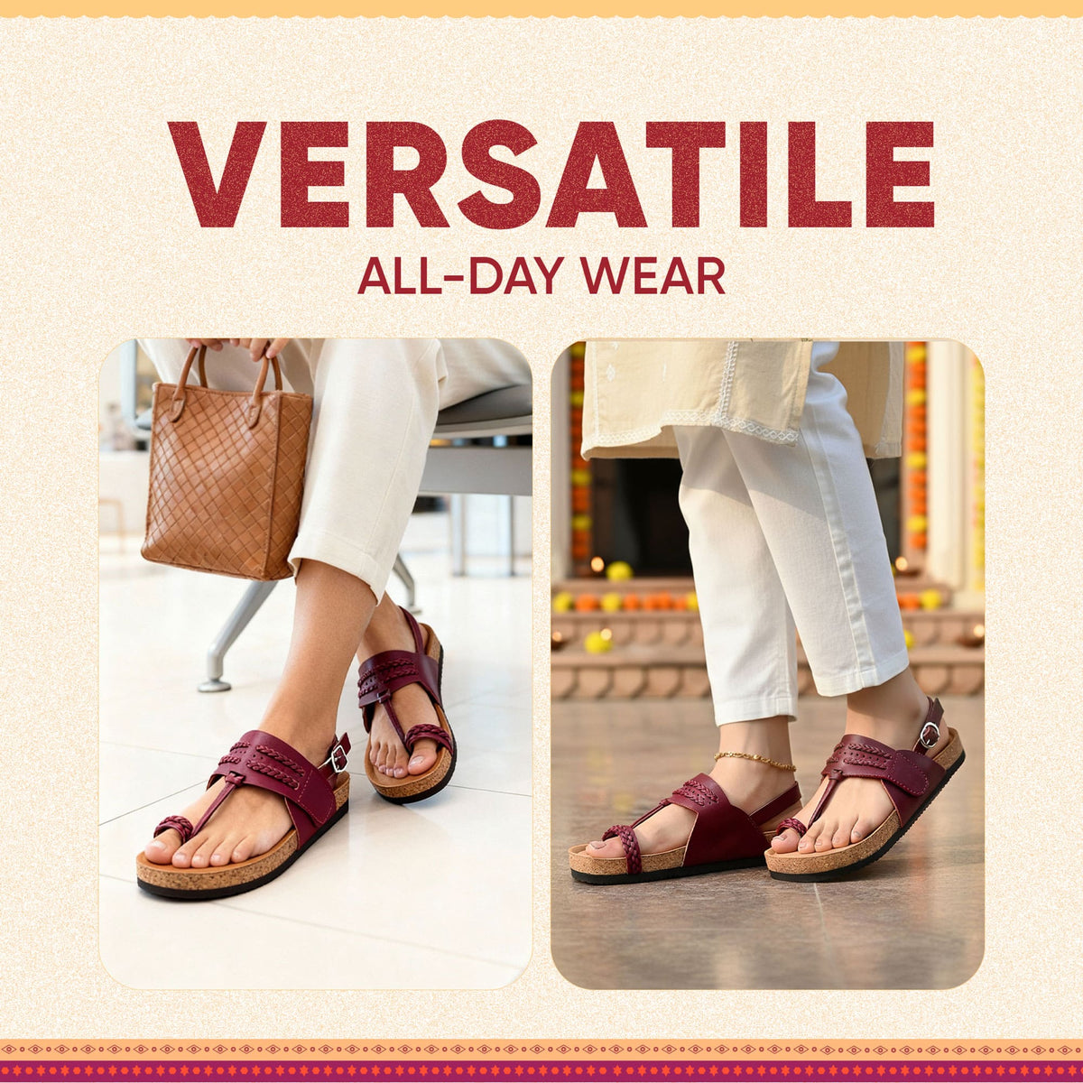 Frido Puneri Chappal - Women