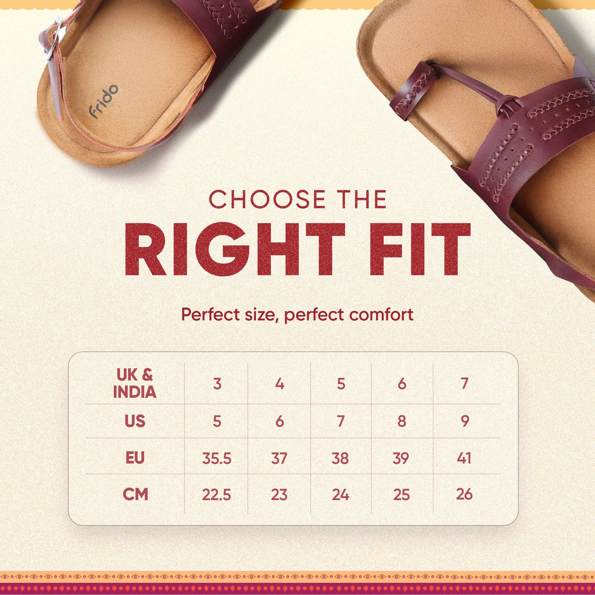 Frido Puneri Chappal - Women