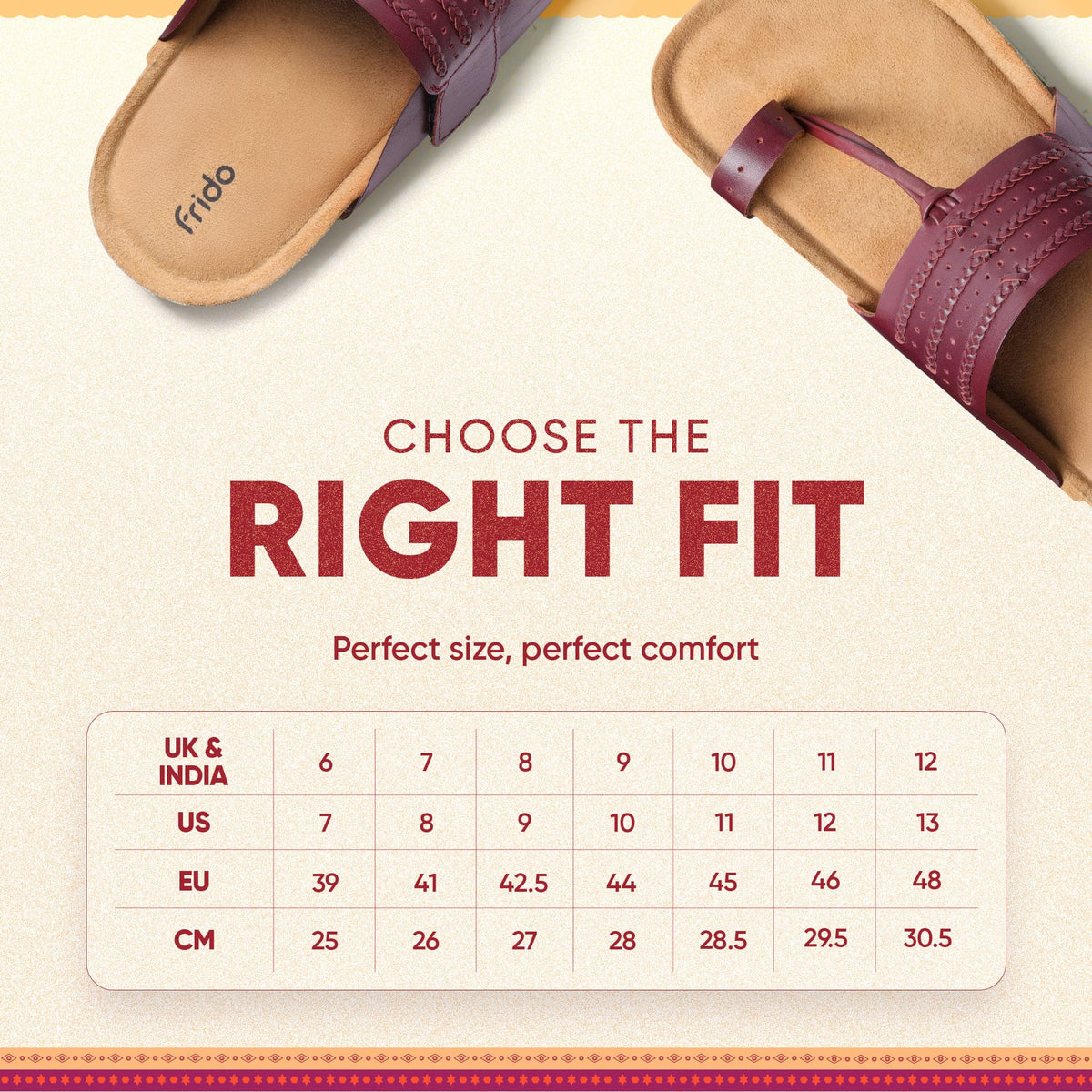 Frido Puneri Chappal - Men