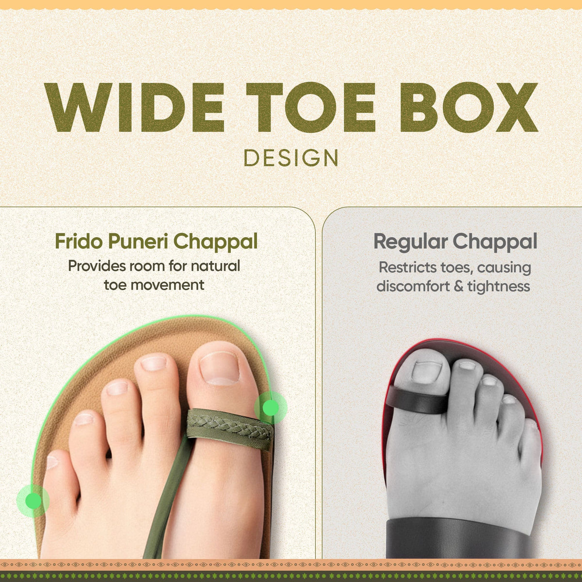 Frido Puneri Chappal - Women