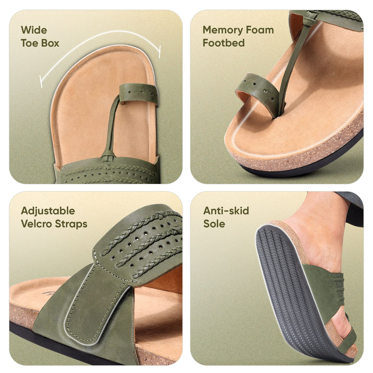 Frido Puneri Chappal - Men