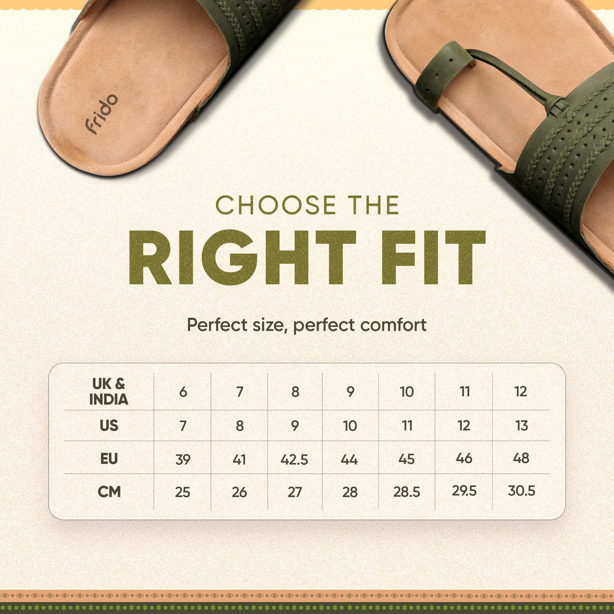Frido Puneri Chappal - Men