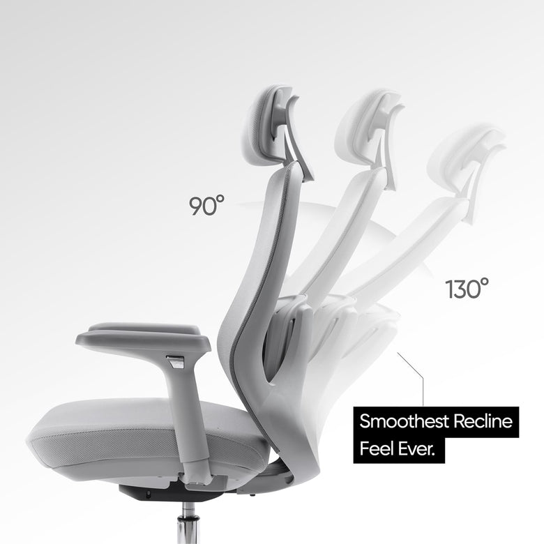 130° Recline for Complete Relaxation
