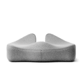 Design that cradles your bottom every time you sit.