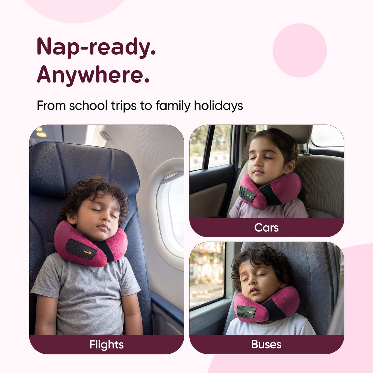Frido Kids Travel Neck Pillow