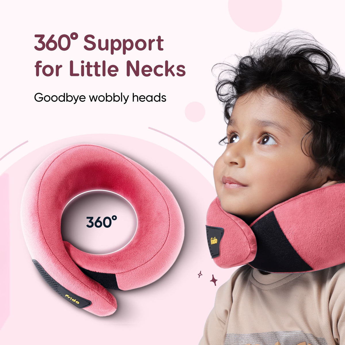 Frido Kids Travel Neck Pillow