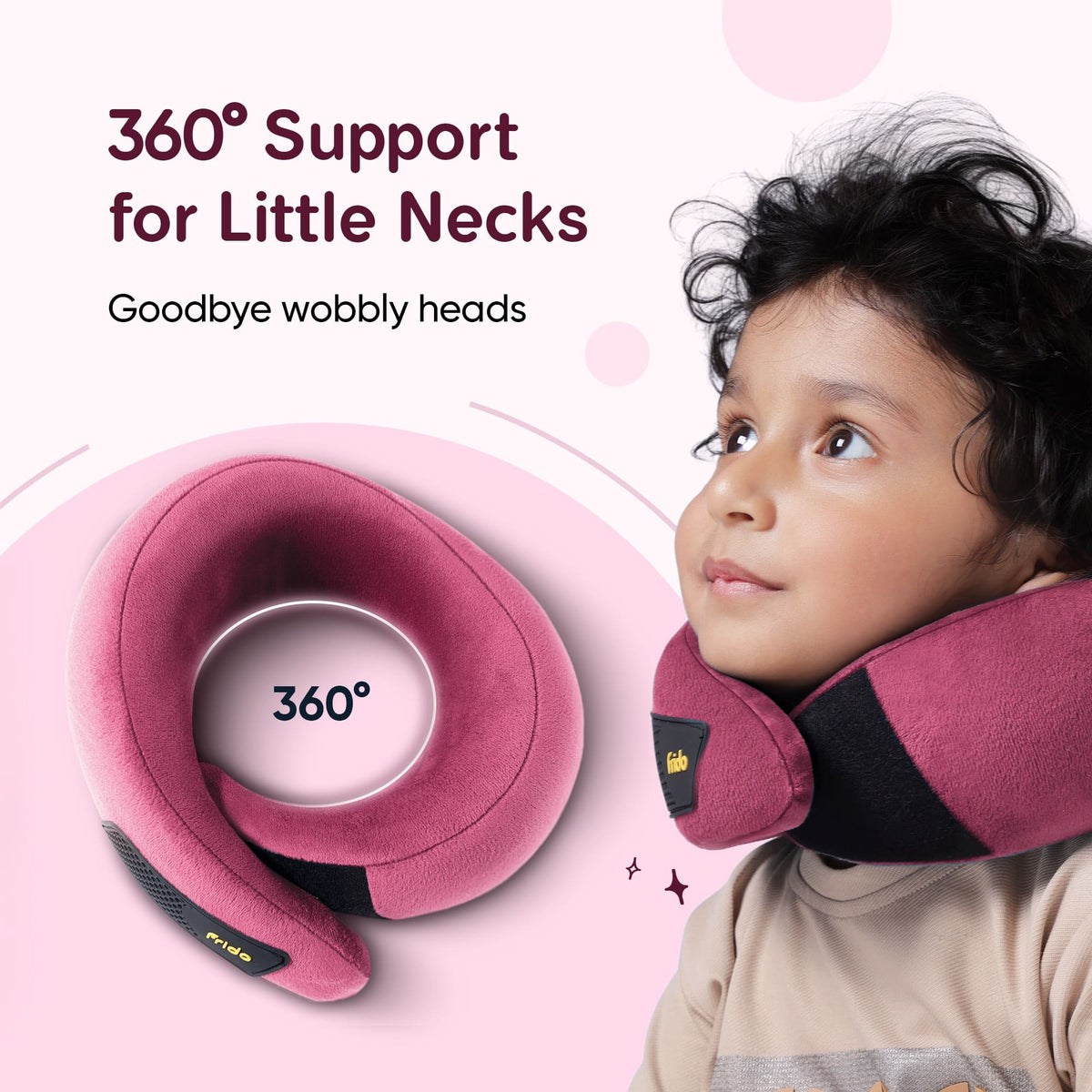 Frido Kids Travel Neck Pillow