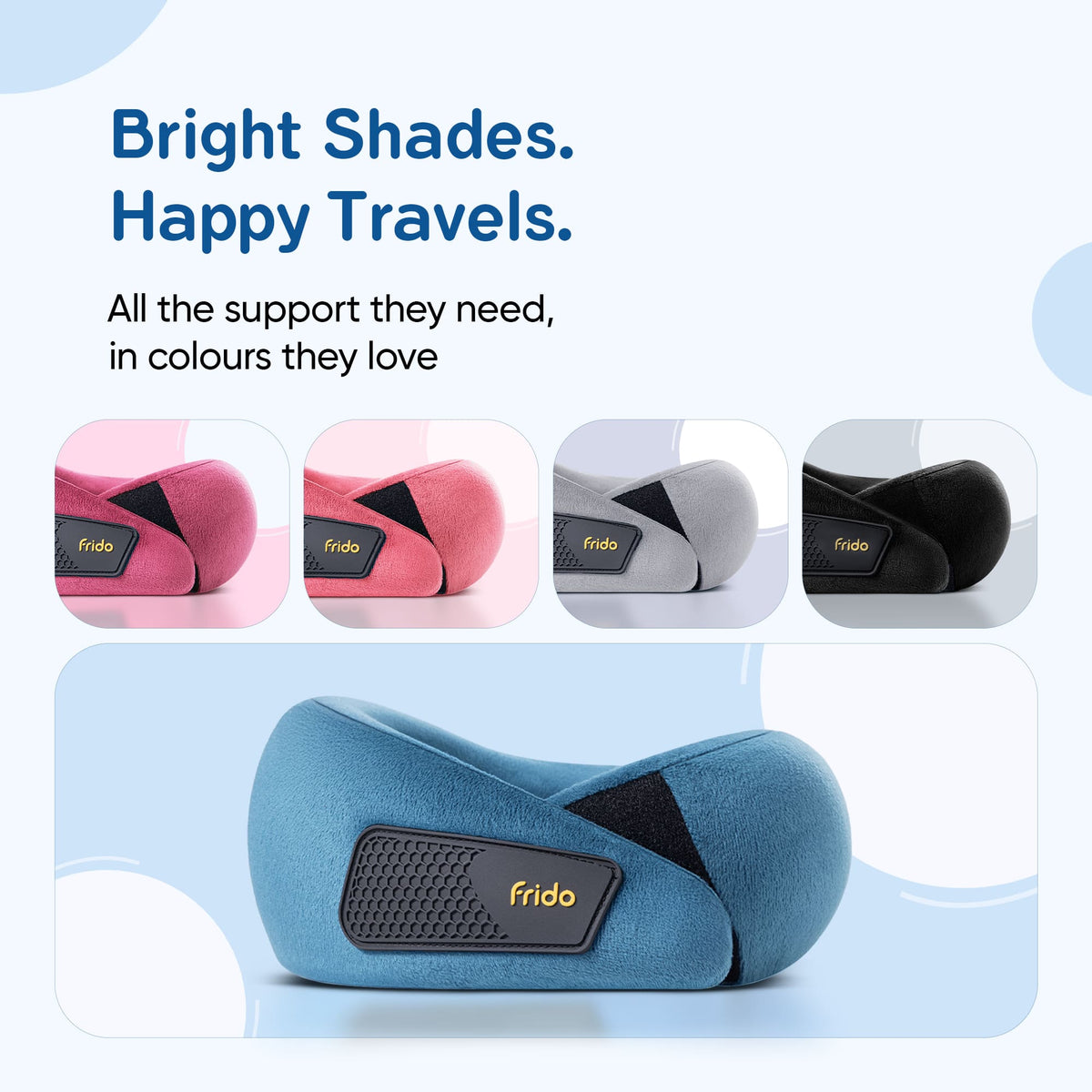 Frido Kids Travel Neck Pillow