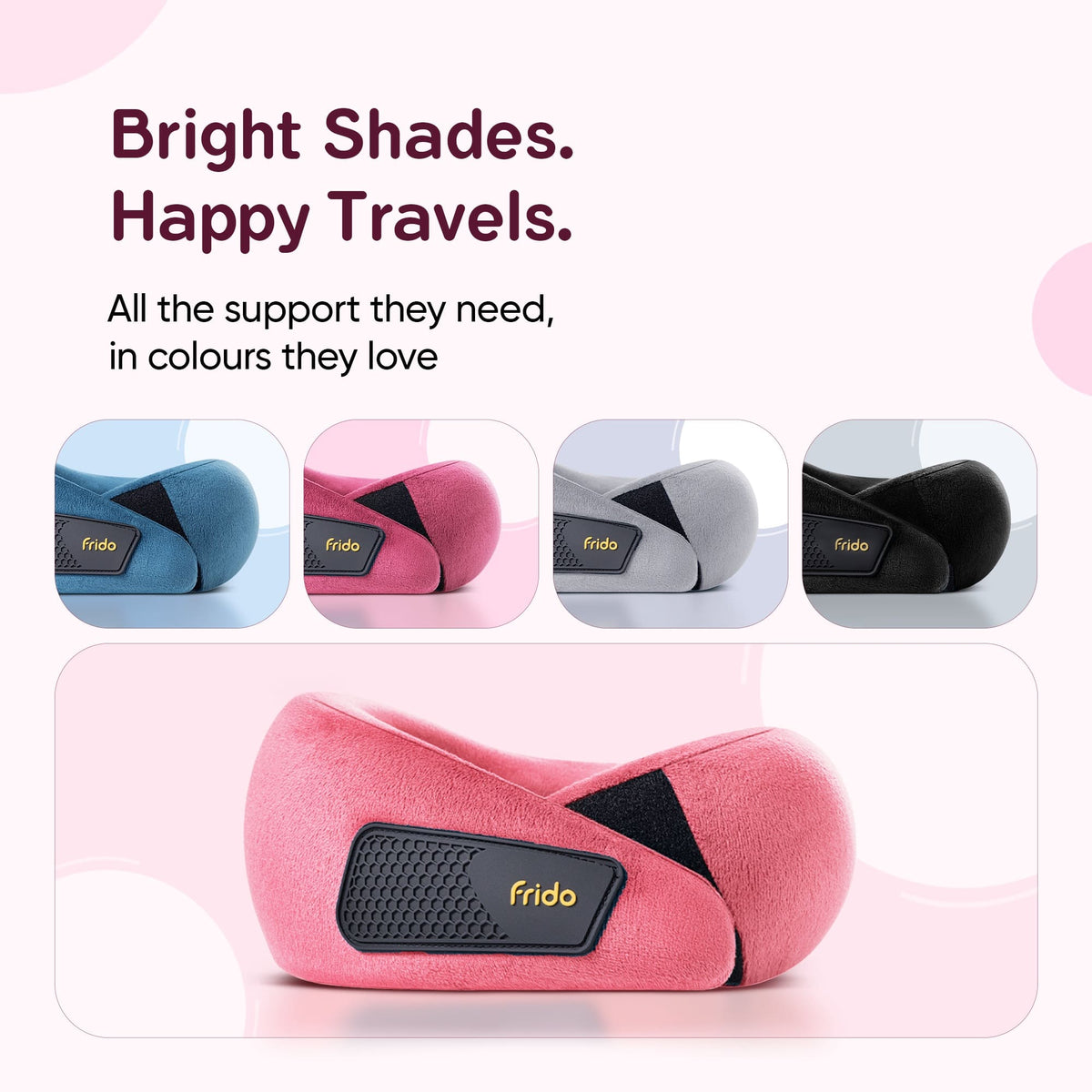 Frido Kids Travel Neck Pillow