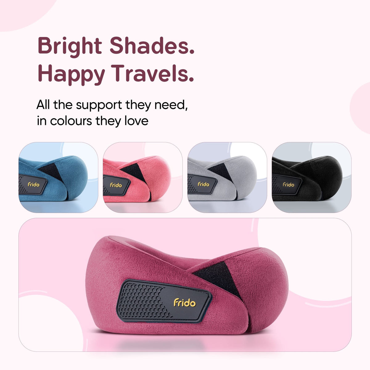 Frido Kids Travel Neck Pillow