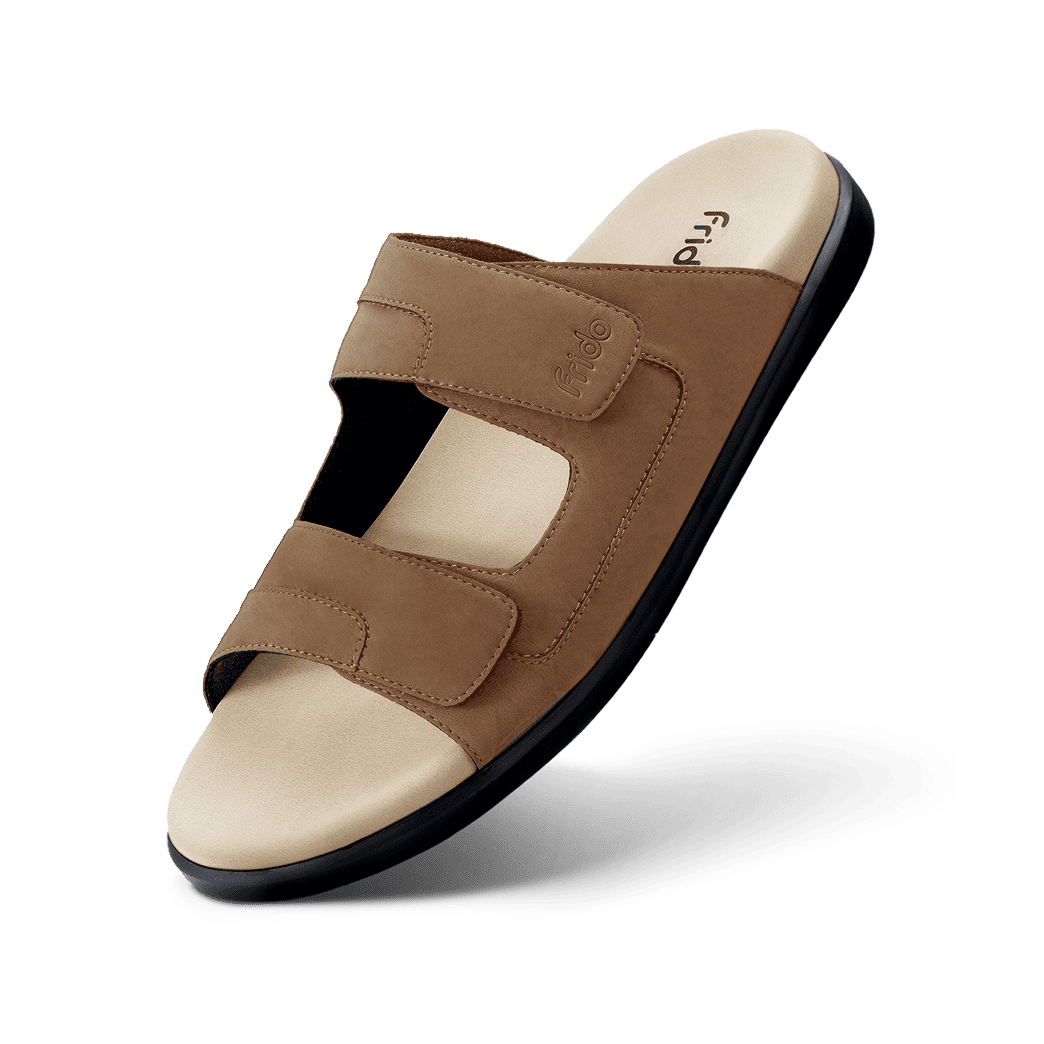 Frido Men's Comfort Dual Strap Sandals