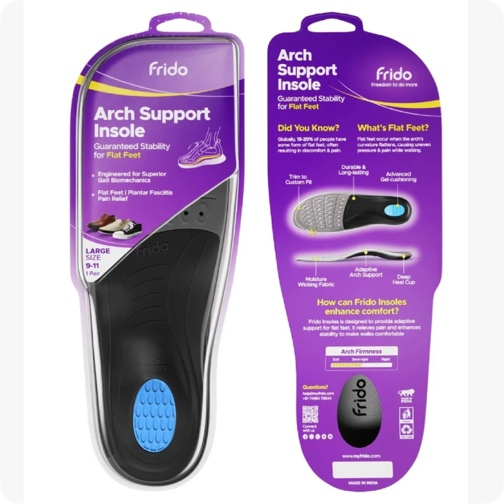 Frido Semi Rigid Arch Support Insole