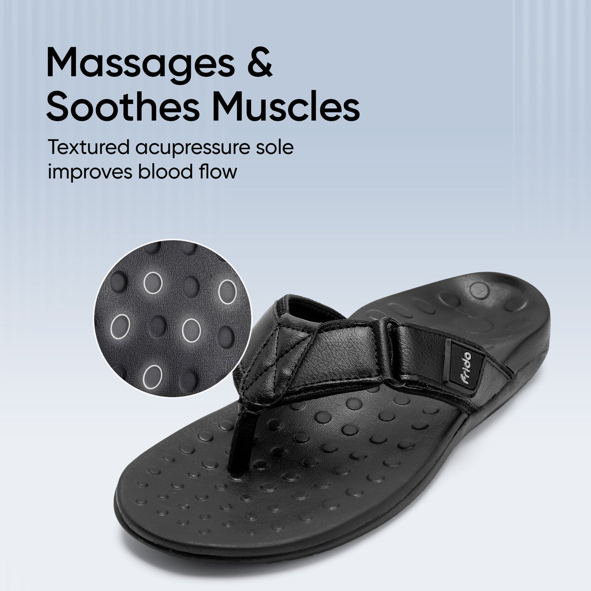 Frido Unisex Orthotics V-Strap Sandals