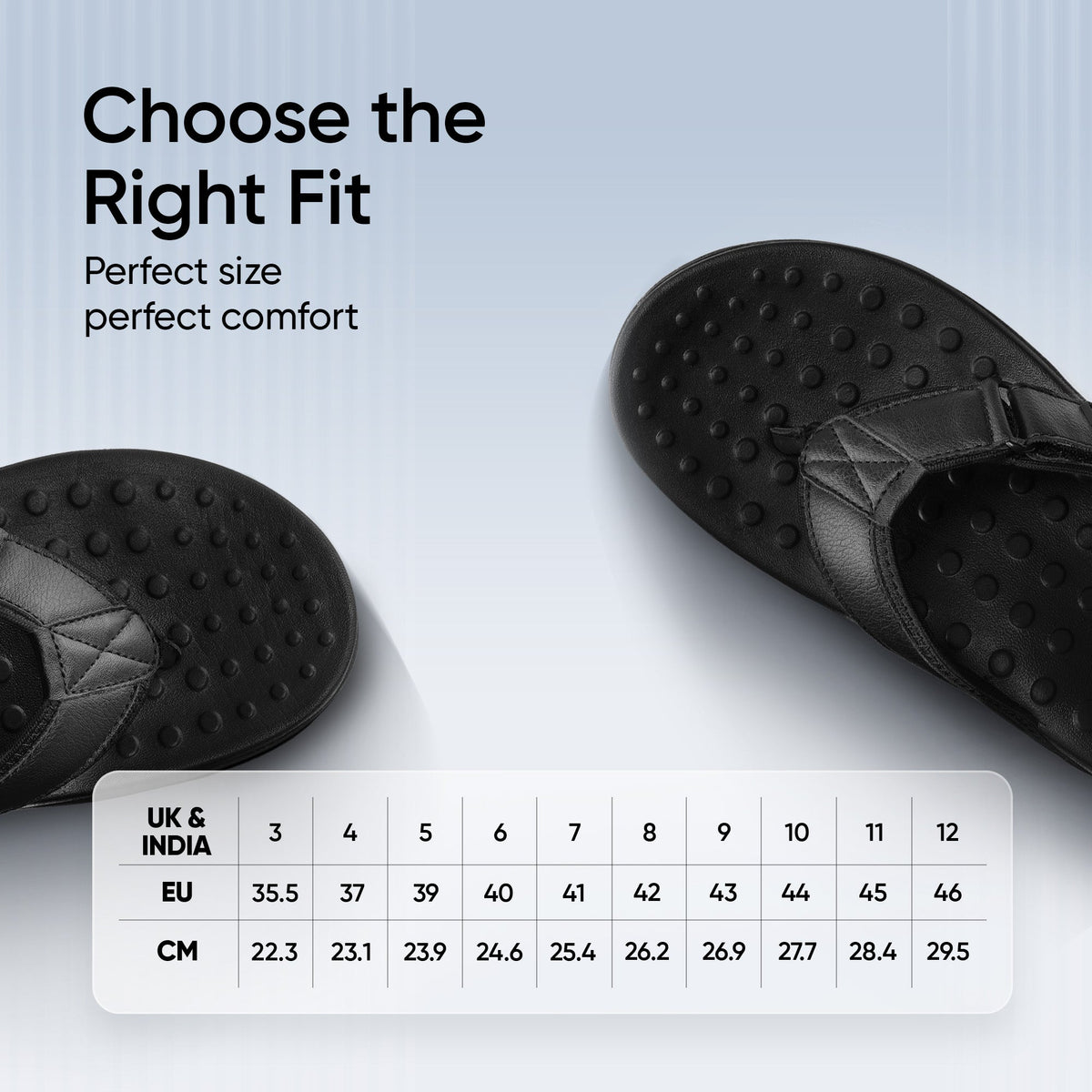 Frido Unisex Orthotics V-Strap Sandals
