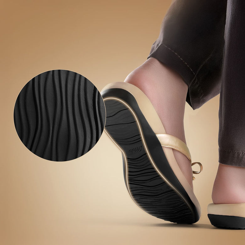 Anti-Skid Sole Ensures Confident Everyday Grip