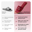 Frido Women's Comfort Flat Sandal