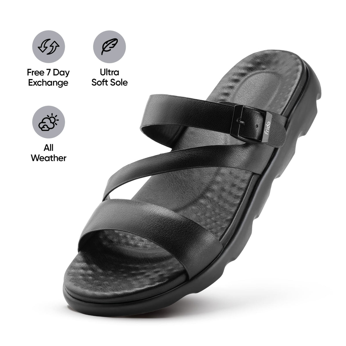 Frido Women's Cloud Comfort Sandal - Toeless