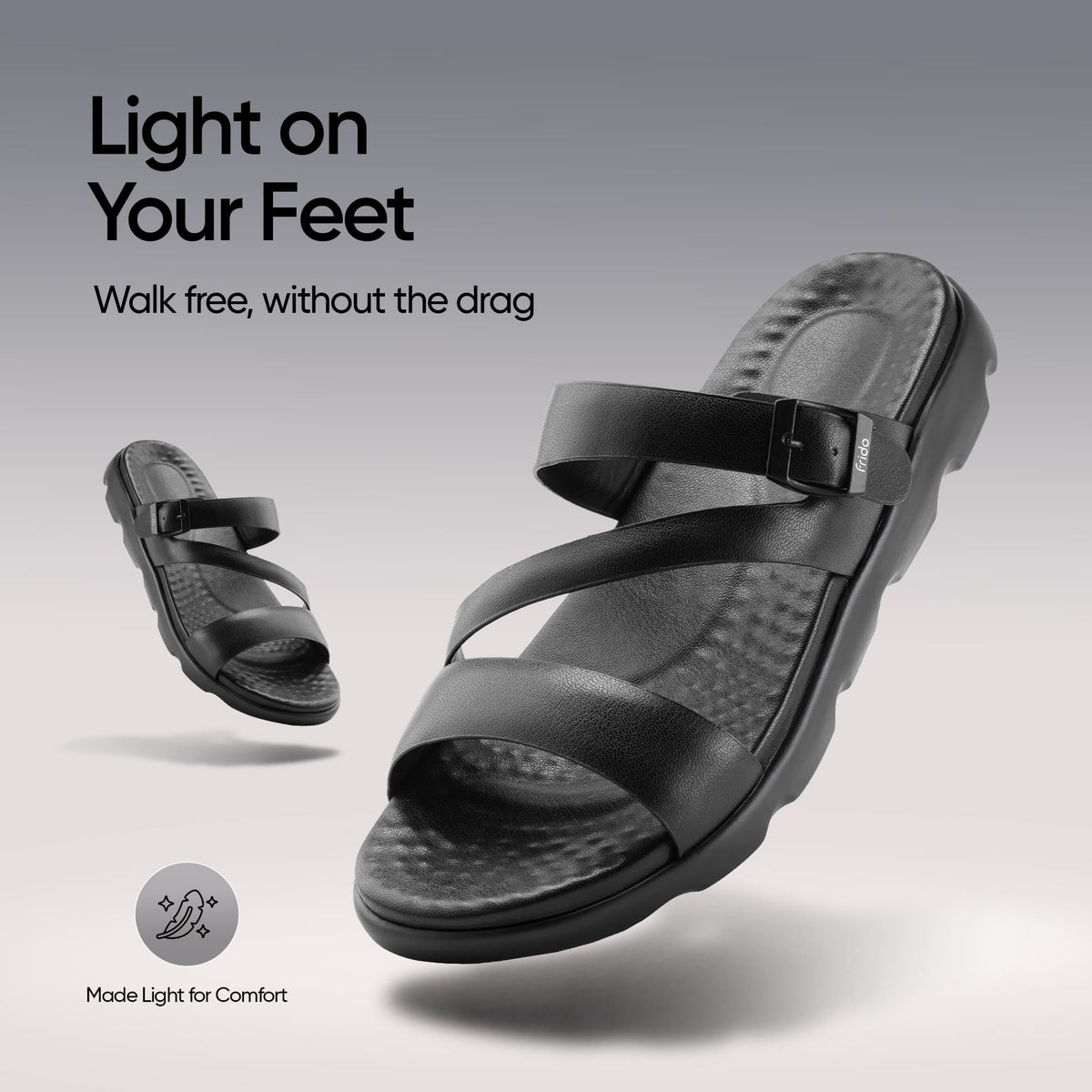 Frido Women's Cloud Comfort Sandal - Toeless