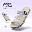 Frido Women's Cloud Comfort Sandal - Toeless