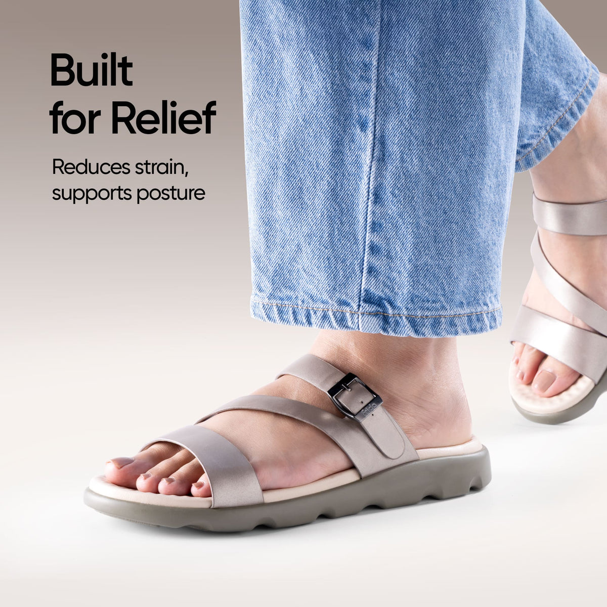 Frido Women's Cloud Comfort Sandal - Toeless