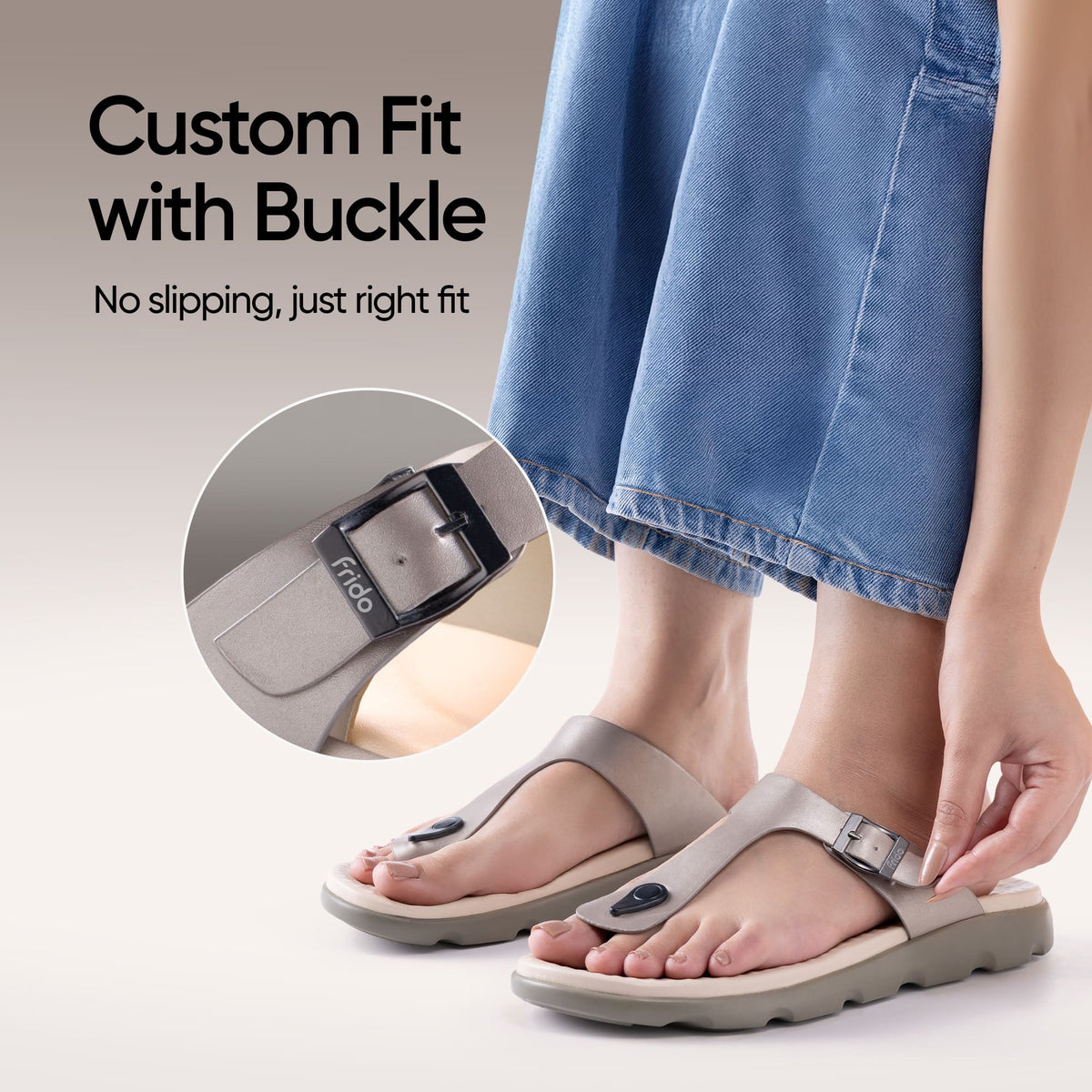 Frido Women's Cloud Comfort Sandal