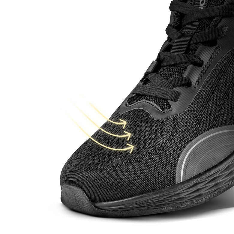 Breathable Upper Improves Airflow & Keeps Feet Cool