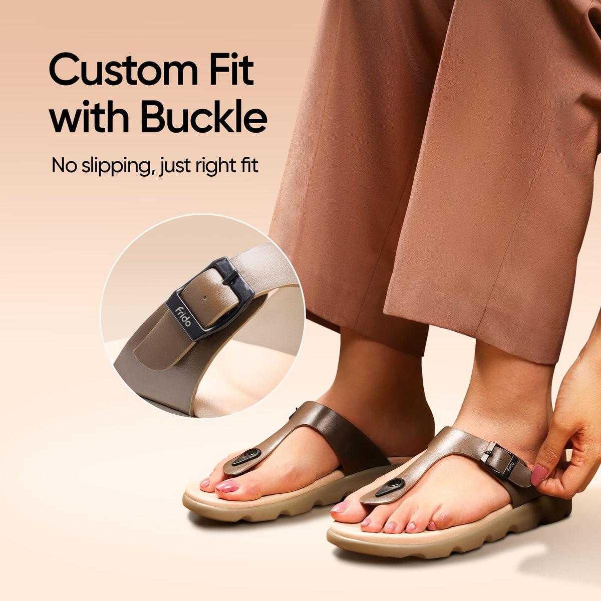 Frido Women's Cloud Comfort Sandal