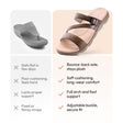 Frido Women's Cloud Comfort Sandal - Toeless