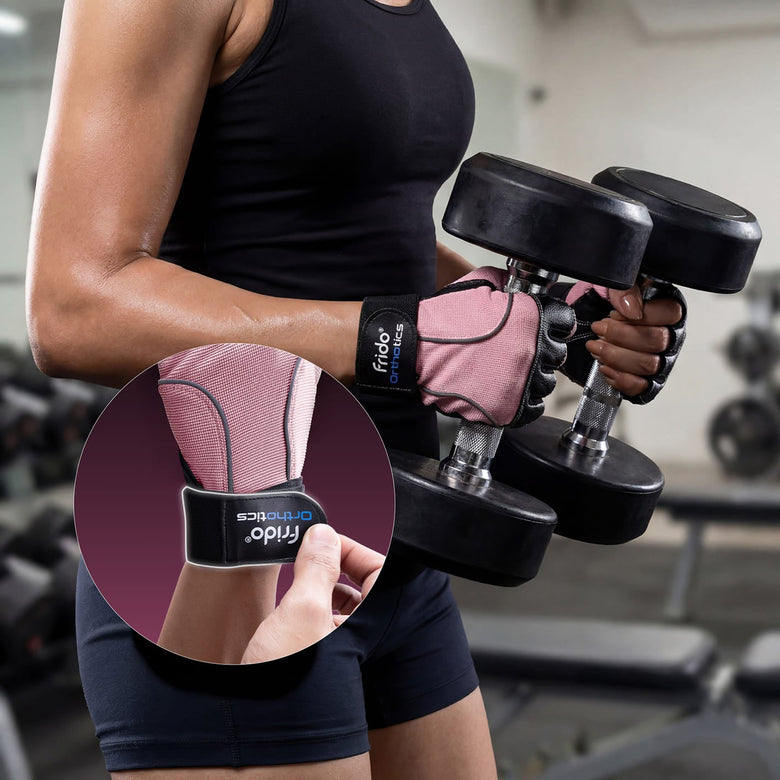 Built-In Wrist Wrap Support Keeps Lifts Safer Aligned