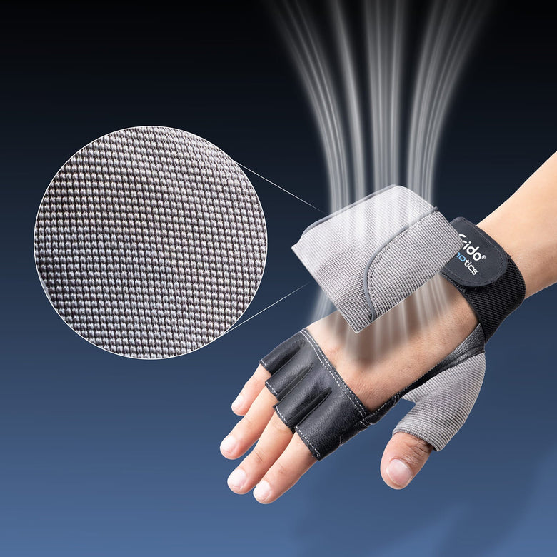 Breathable Back Fabric Keeps Hands Cool And Dry
