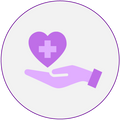 Facilitates healing by minimizing contact.