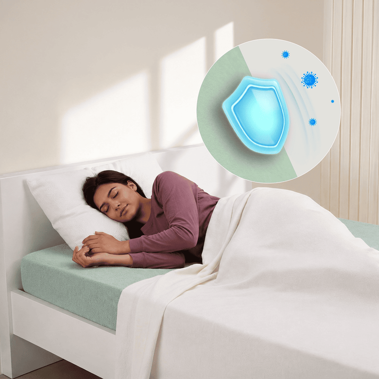 Allergen & Dust-Mite Barrier for  Comfortable Sleep Every Night